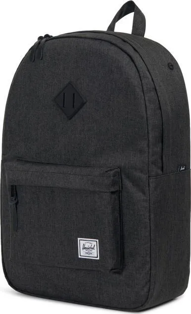 Çantë shpine Herschel Classics Heritage, e zezë - 2