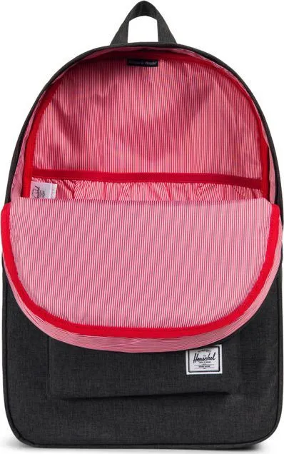 Çantë shpine Herschel Classics Heritage, e zezë - 4