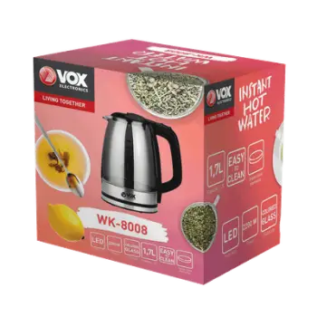Vluese uji Vox wk 8008, 1,7L, 2200W