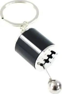 Çelësmbajtës MTuning Gearbox, formë kuti shpejtësish, i zi
