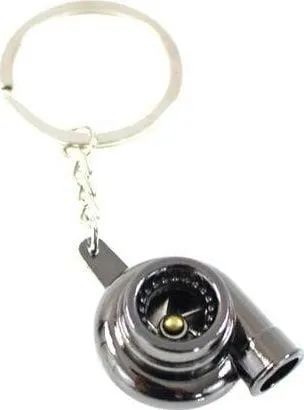 Varëse çelësash MTuning Turbocharger, dizajn turbo, e zezë - 1