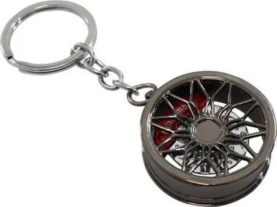 Mbajtëse çelësash MTuning CS-39 Rim, me kaliper, e zezë - 1