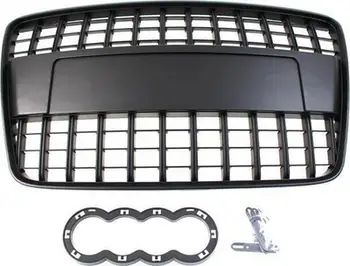 Grilë përpara MTuning Audi Q7 4L, 2006-2015, plastikë ABS, e zezë