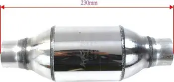 Katalizator sportiv MTuning FI 55, deri 2.0L, EURO 2, çelik inox