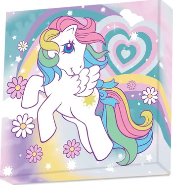 Set mozaiku DIAMOND DOTZ Pony Dreams Dotz Box, 28 x 28 cm, për fëmijë 6+