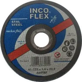 Disk prerës metali Techniflex 125 x 2.5 x 22.2 mm (T1A 125 2.5)