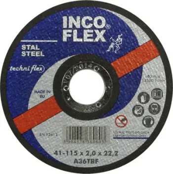 Disk prerës për çelik Techniflex SHIELD, T1A, 400 x 4.0 x 32 A24R