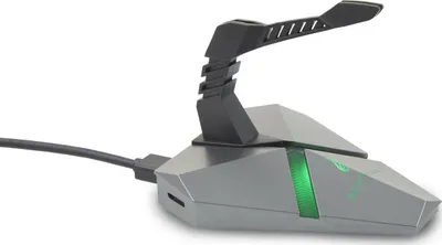 Mbajtëse kabllo gaming SureFire Axis, hub USB 3.2, RGB, e zezë - 2