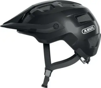 Helmetë biçiklete Abus MoTrip, madhësia L, e zezë shiny