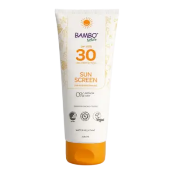 Krem mbrojtës ndaj diellit Bambo Nature SPF 30, për bebe, fëmijë dhe të rritur, 100 ml