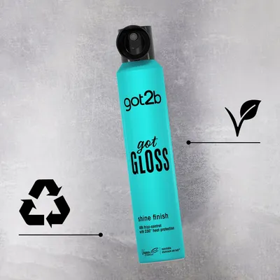 Shkëlqyes për flokë GOT2B Got Gloss Shine Finish, 200 ml - 2