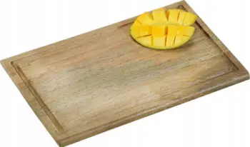 Dërrasë prerëse Kesper, dru mango, kafe natyrale