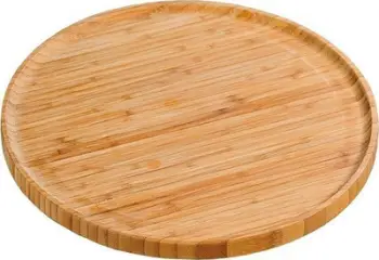 Pjatancë pice Kesper 58463, bambu FSC, 32 cm, ngjyrë natyrale