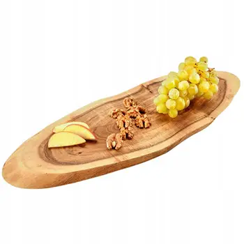Dërrasë prerëse dhe servirëse Kesper Acacia, 40x16 cm, dru akacie, kafe