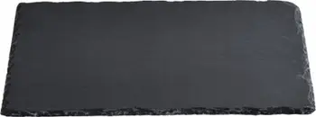 Dërrasë servirjeje Kesper Slate, drejtkëndore 40x30cm, gur natyral, gri e errët