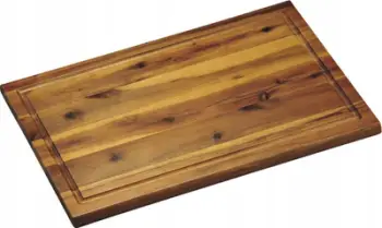 Dërrasë prerjeje Kesper Acacia, 40x26cm, me brazdë, dru natyral