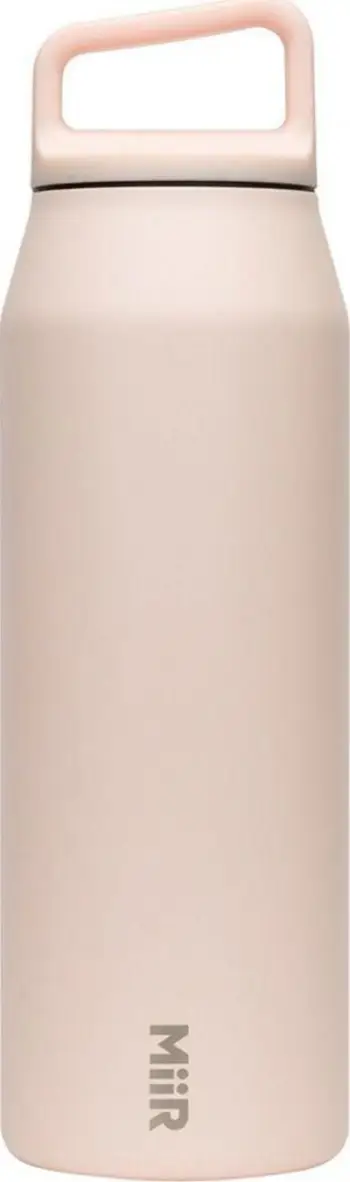 Shishe termike MiiR - Wide Mouth, 950 ml, bezhë