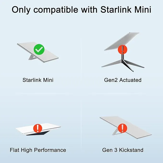 Mbajtës magnetik për makinë Starlink Mini, i bardhë - 6