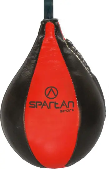 Pear boksi Spartan S1104, për stërvitje shpejtësie, i kuq