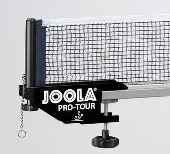 Rrjetë pingpongu Joola Pro Tour Spartan, rrjetë profesionale, me kapëse metalike, blu