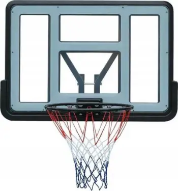 Kosh basketbolli muror Spartan, tabelë transparente