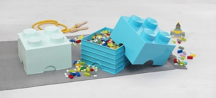 Kuti ruajtje e vogël LEGO, e zezë - 4