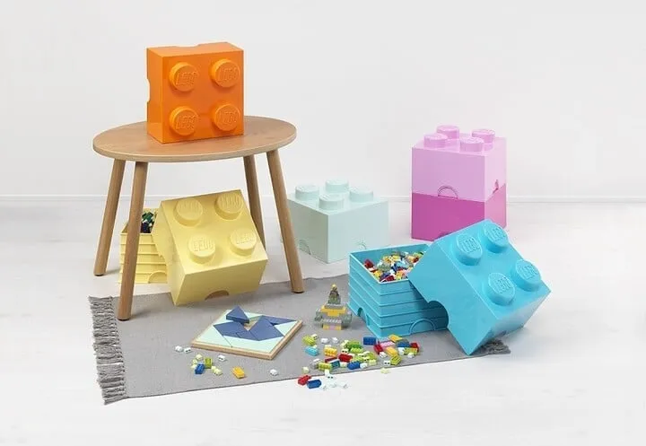Kuti ruajtje e vogël LEGO, e zezë - 5