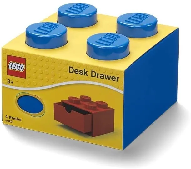 Kuti tavoline me sirtar LEGO, e kaltër - 2