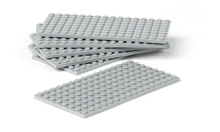 Kuti koleksionuese LEGO Iconic, e kuqe / transparente - 4