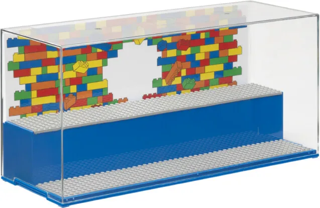 Kuti koleksionuese LEGO Iconic, e kaltër / transparente - 1