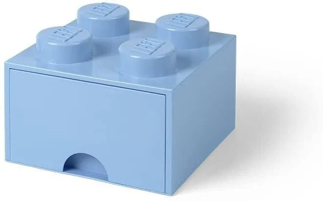 Kuti ruajtje me sirtar LEGO, e kaltër - 2