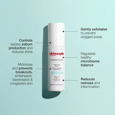 Serum për fytyrë SkinCode Essentials Balancing Serum, 30ml - 5