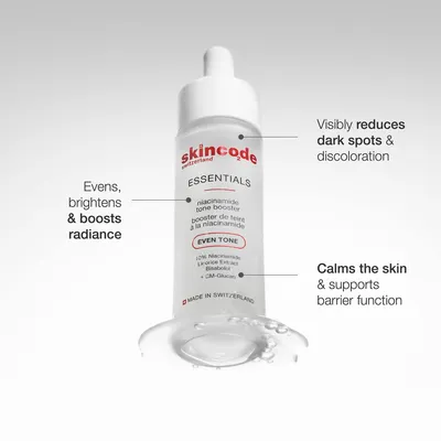 Serum për fytyrë SkinCode Essentials Niacinamide Tone Booster. 30ml - 6