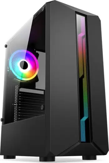 Kasë 1stCOOL Shark 1 RGB, Midi Tower