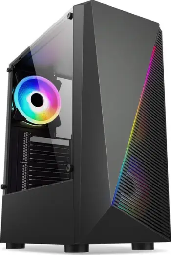 Kasë 1stCOOL Shark 2 RGB, Midi Tower