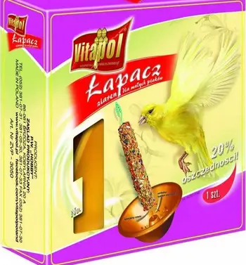 Mbajtës farash për zogj Vitapol SEED CATCHER ZVP-3051, set 36 copë, për kallinj SMAKERS