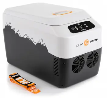 Frigorifer & ngrohës portativ Peme Ice-on iOG Adventure Orange + mbajtëse krahu, 30L