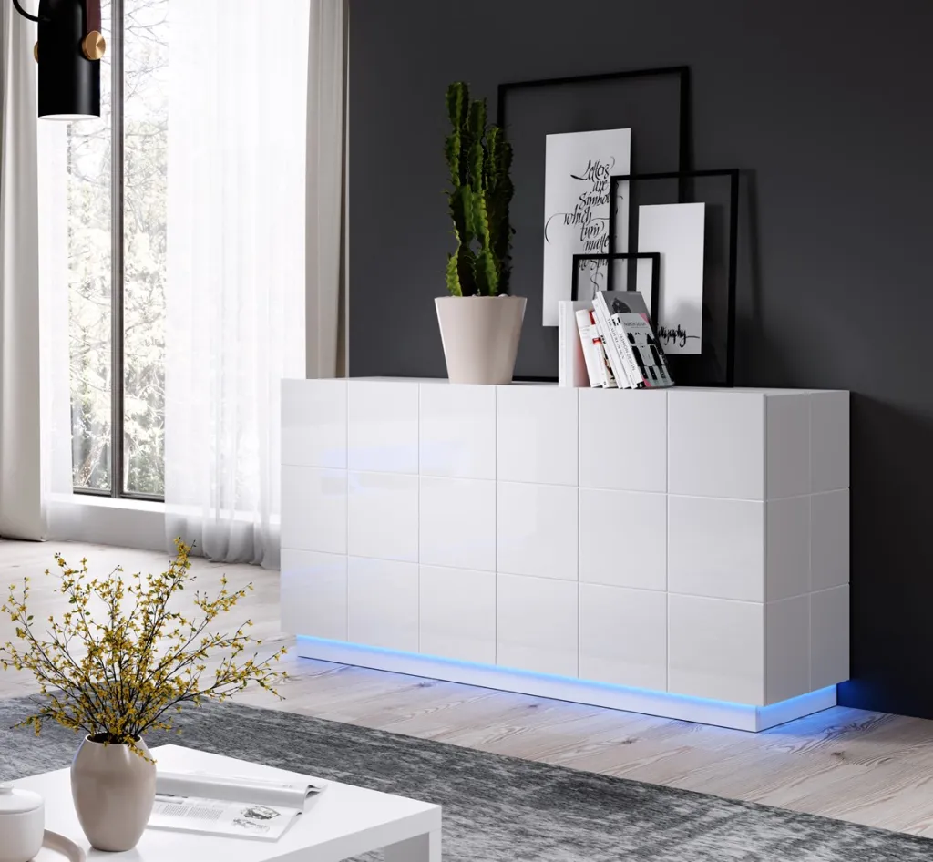 Ndriçim LED për komodinë REJA 2D, 200x110mm, i kaltër - 2