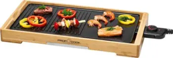 Grilë elektrike ProfiCook PC-TYG 1143, e zezë