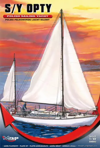 Model anije Mirage S/Y OPTY 508002