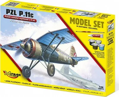 Set ndërtimi Mirage Airplane P.11C, 1:48 - 1