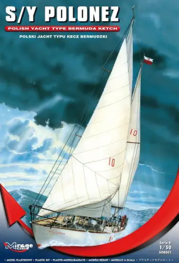 Model jahti Mirage S/Y POLONEZ, GXP-566433, i bardhë