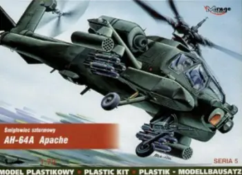 Set lodër Helikopter sulmues Mirage AH-64A 'Apache'