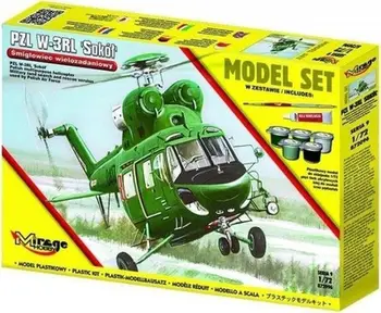 Model helikopter Mirage PZL W-3RL Sokół, miniaturë koleksioni, shumëqëllimësh