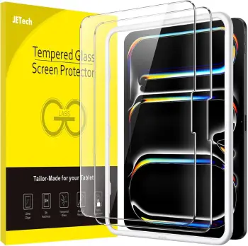 Clear Tempered Glass Screen Protector for iPad Pro 13″