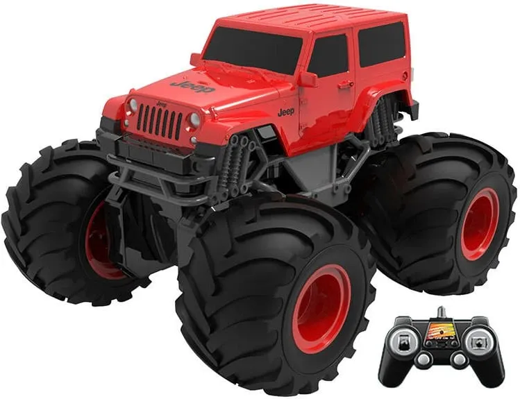Makine me telekomandë Double Eagle Jeep E342-003, amfib, e kuqe - 1
