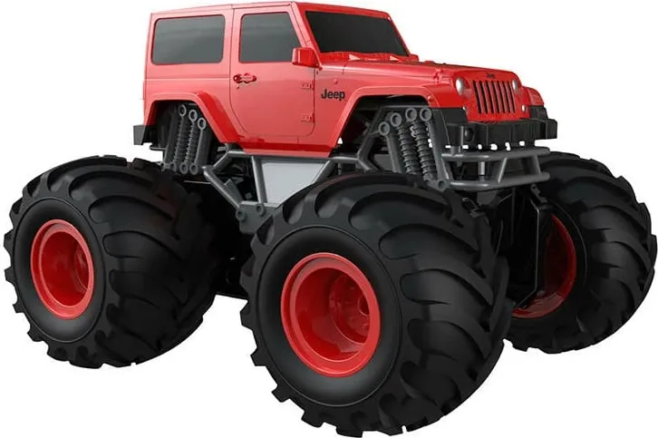Makine me telekomandë Double Eagle Jeep E342-003, amfib, e kuqe - 4