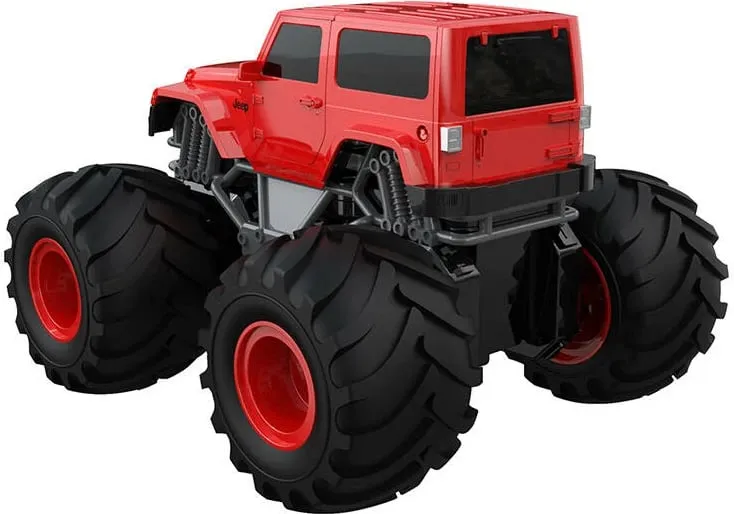 Makine me telekomandë Double Eagle Jeep E342-003, amfib, e kuqe - 5