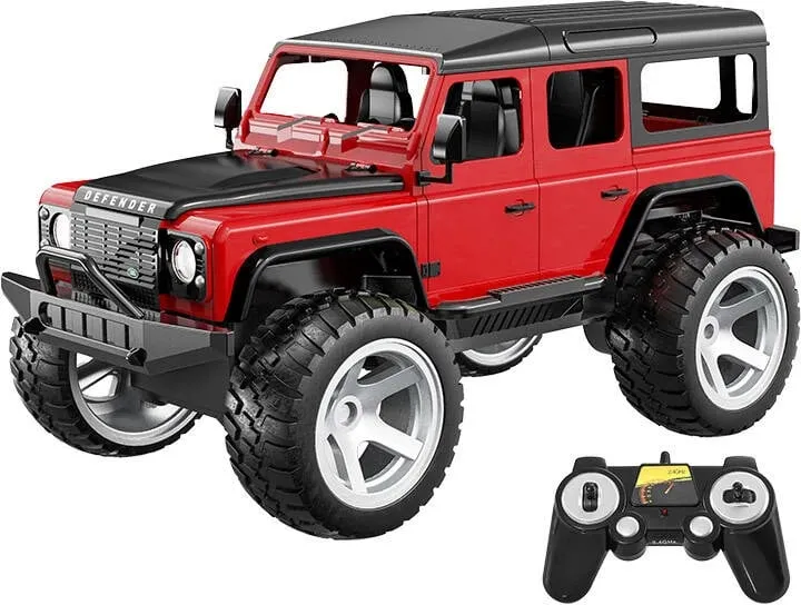 Makine me telekomandë Double Eagle Land Rover Defender E362-003, 1:14, e kuqe - 1