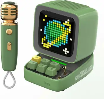 Mikrofon & Altoparalant Divoom DitooMic Retro Pixel Art Karaoke Function